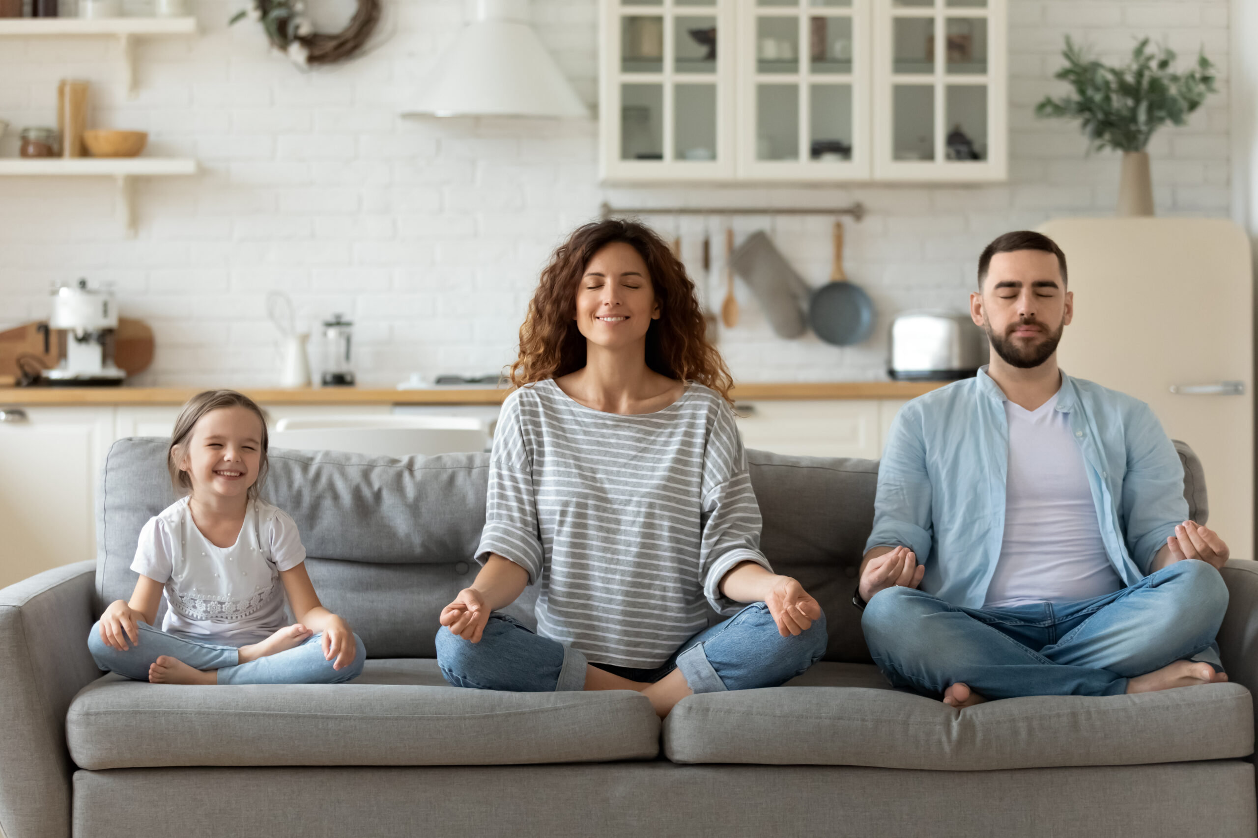 Practicing meditation can be a fun way for the whole family to relax, and improve brain health.